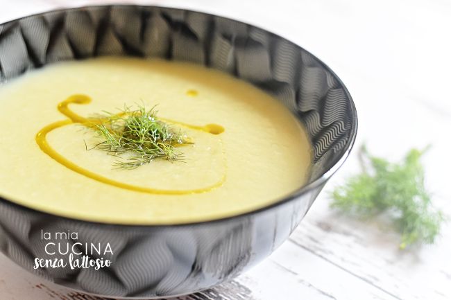 vellutata senza lattosio