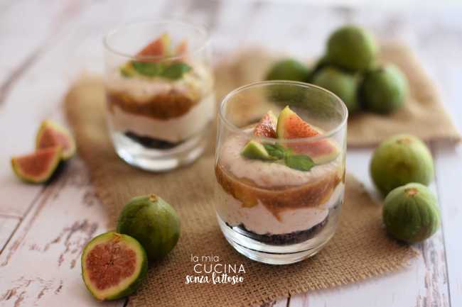 coppette fichi e ricotta
