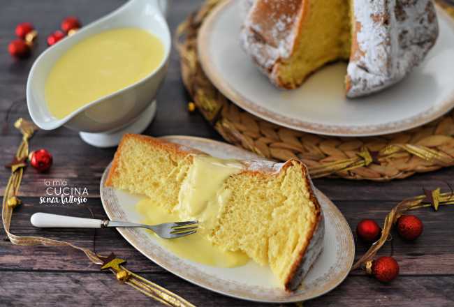 crema al moscato senza lattosio